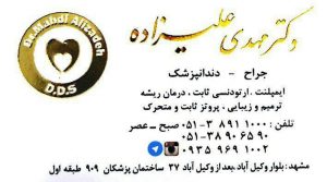 دکتر مهدی علیزاده 