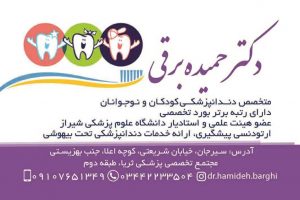 دکتر حمیده برقی